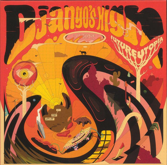 Django's High - Yellow Vinyl LP vinyl record cover