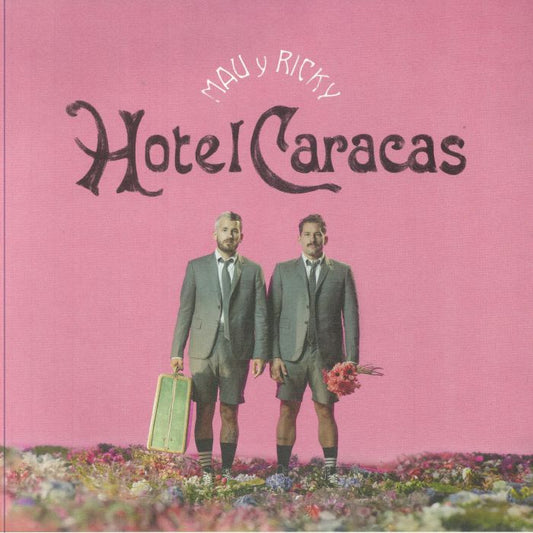 Hotel Caracas - Green Marbled Vinyl LP vinyl record cover