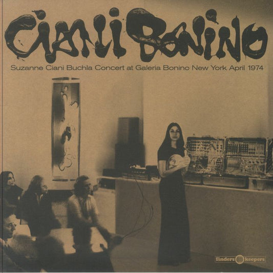 Buchla Concert At Galeria Bonino New York 1974 - Vinyl LP vinyl record cover