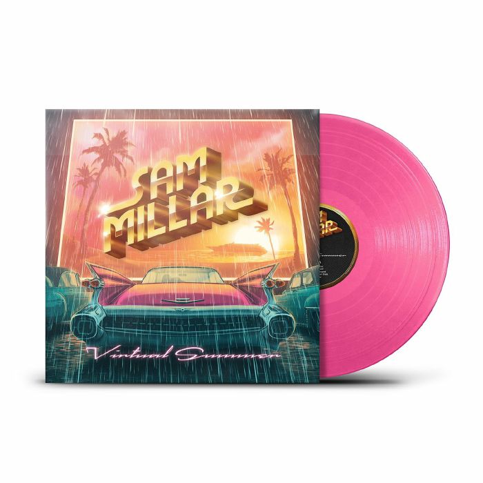 Virtual Summer - Pink Vinyl LP vinyl record cover