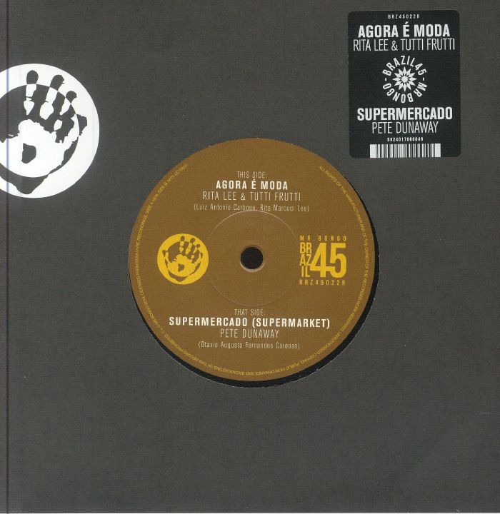 Agora E Moda (Reissue) - Vinyl Single vinyl record cover