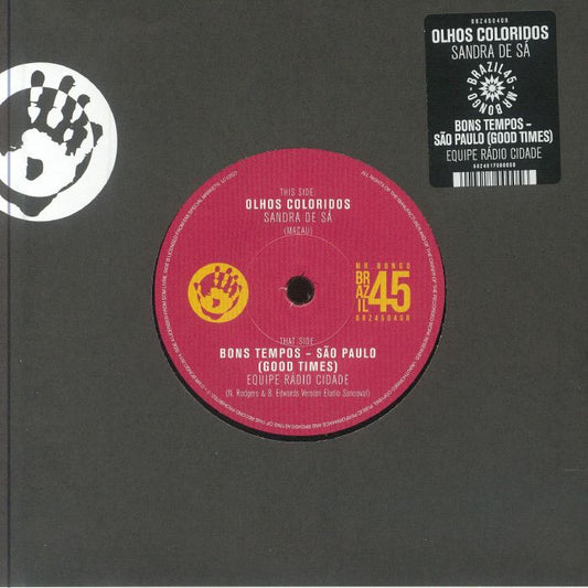Olhos Coloridos - Limited Edition Vinyl Single vinyl record cover