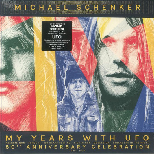My Years With UFO - 50th Anniversary 1972-1978 - 2xLP vinyl record cover