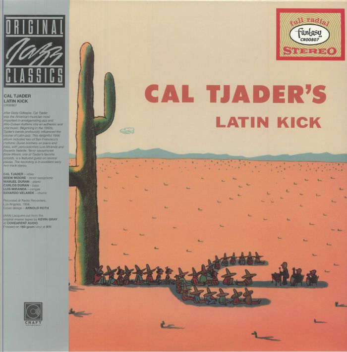 Latin Kick - Reissue Vinyl LP vinyl record cover
