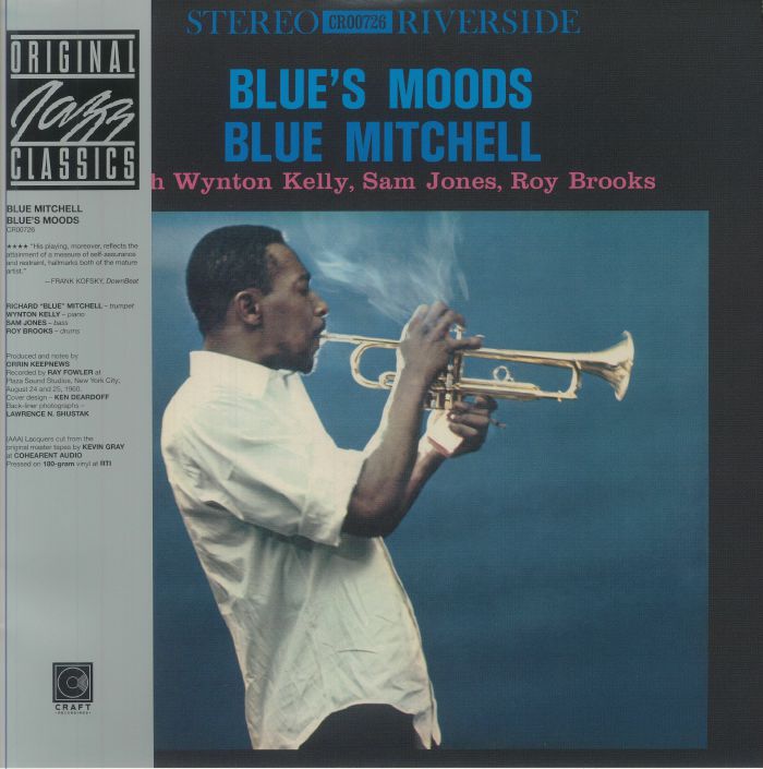 Blue's Moods - Vinyl LP vinyl record cover