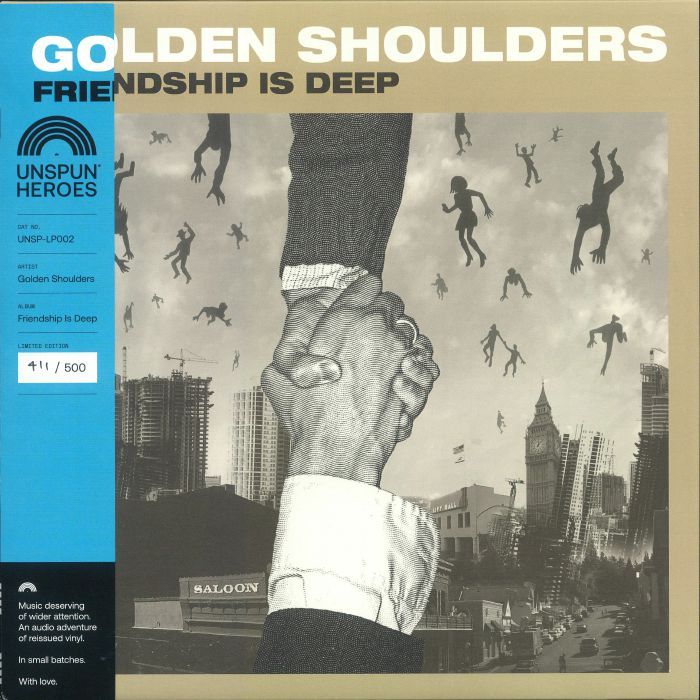 Friendship Is Deep - Limited Edition Blue Vinyl LP vinyl record cover