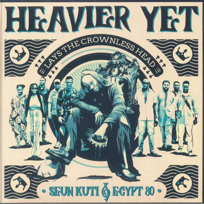 Heavier Yet: Lays The Crownless Head - Vinyl LP vinyl record cover