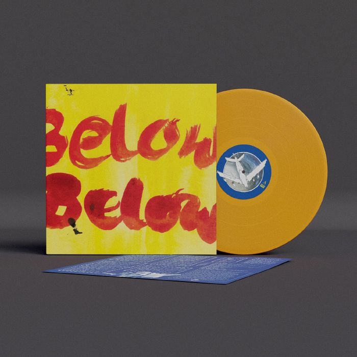 Below A Massive Dark Land - Limited Edition Yellow Vinyl LP vinyl record cover