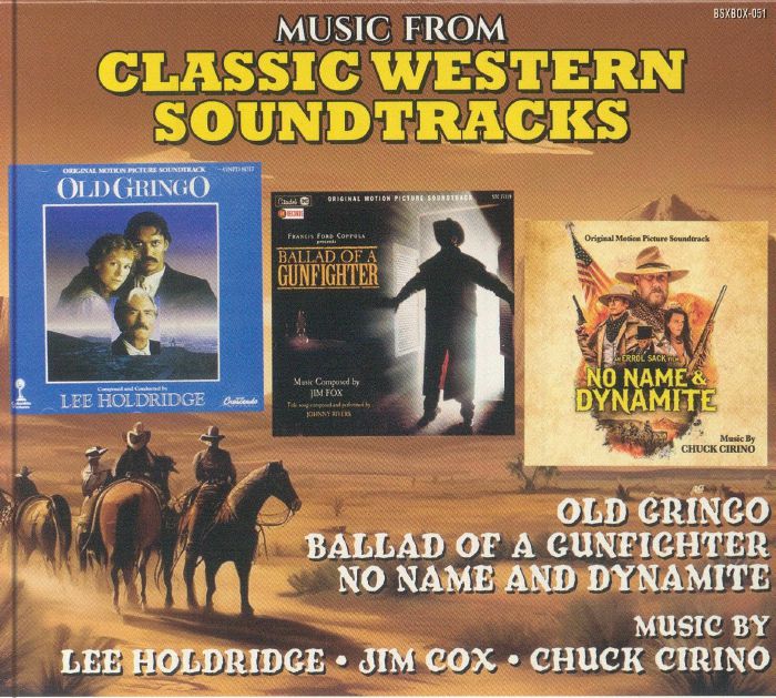 Music From Classic Western Soundtracks - 3CD Box Set CD cover