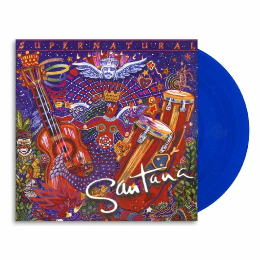 Supernatural (25th Anniversary Edition) - Blue Vinyl 2xLP vinyl record cover