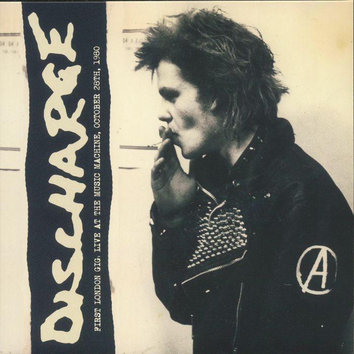 First London Gig: Live At The Music Machine October 28th 1980 - Vinyl LP vinyl record cover