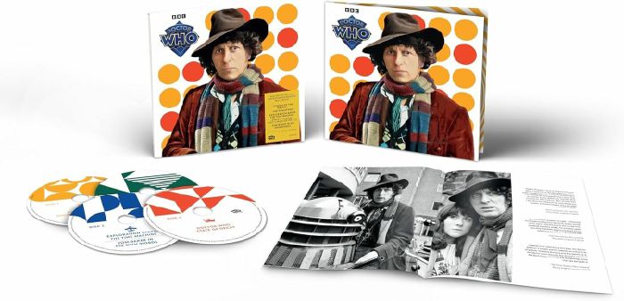 Doctor Who: The Tom Baker Collection - Deluxe Edition 4CD Box Set CD cover