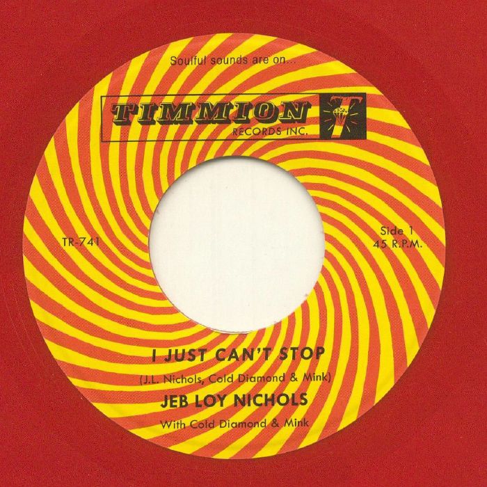 I Just Can't Stop - Red Vinyl Single vinyl record cover