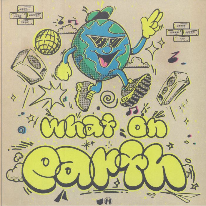 What On Earth - Yellow & Black Splatter Vinyl 2xLP vinyl record cover