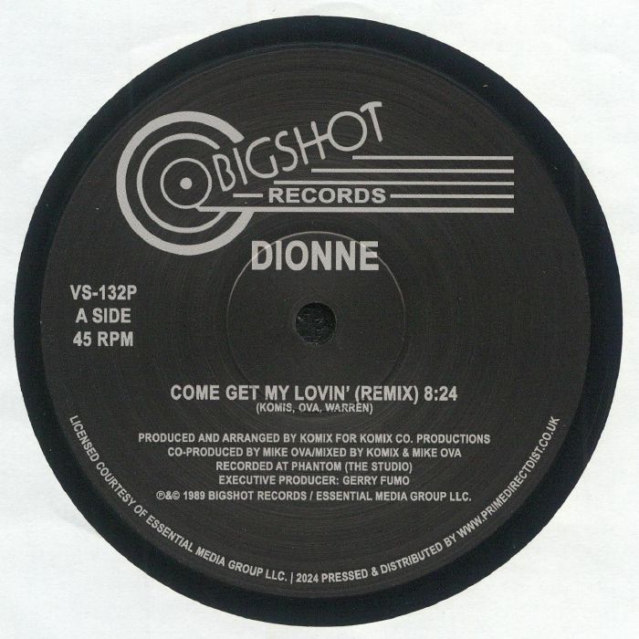 Come Get My Lovin' - Vinyl Single vinyl record cover