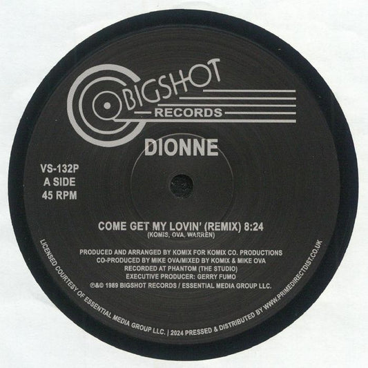 Come Get My Lovin' - Vinyl Single vinyl record cover