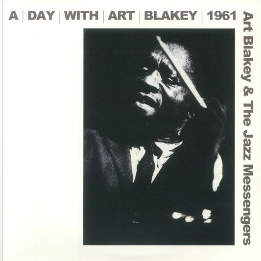 A Day With Art Blakey 1961 - Metallic Silver Vinyl 2xLP vinyl record cover