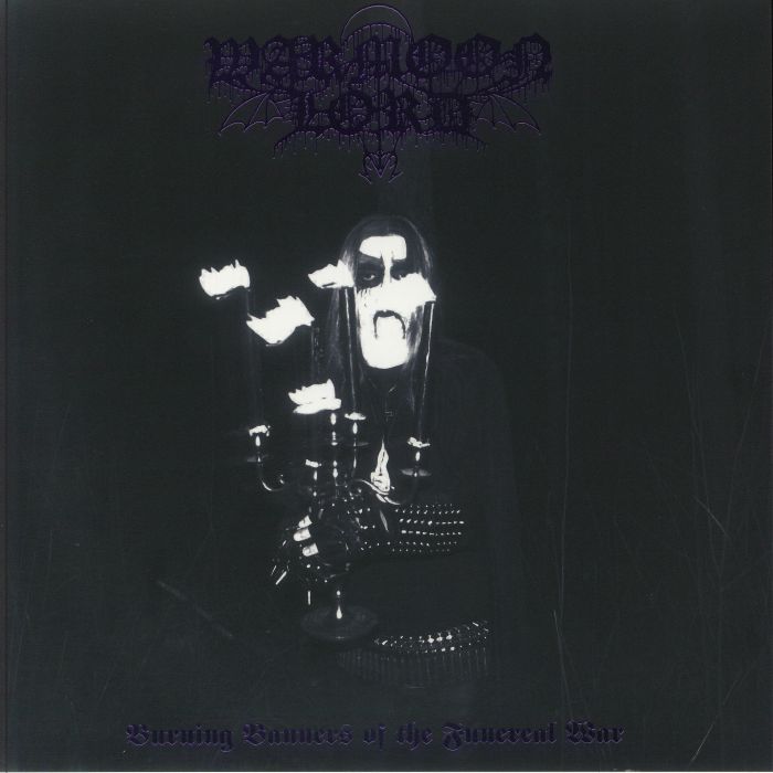 Burning Banners Of The Funeral War - Translucent Purple Vinyl LP vinyl record cover