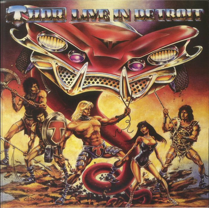 Live In Detroit 1985 - Vinyl LP vinyl record cover