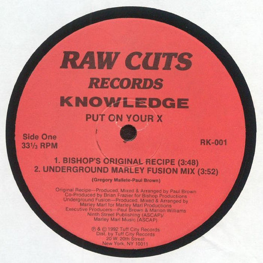 Put On Your X - Vinyl Single vinyl record cover