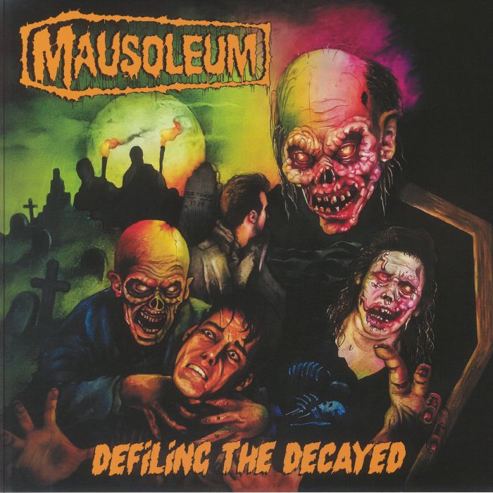 Defiling The Decayed - Limited Edition Green Vinyl LP vinyl record cover