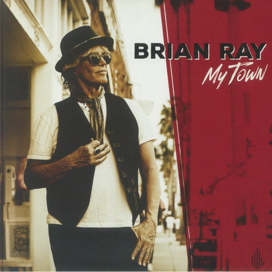 My Town - Limited Edition Red Vinyl LP vinyl record cover