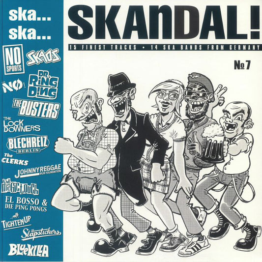 Ska Skandal No 7 - Vinyl LP vinyl record cover
