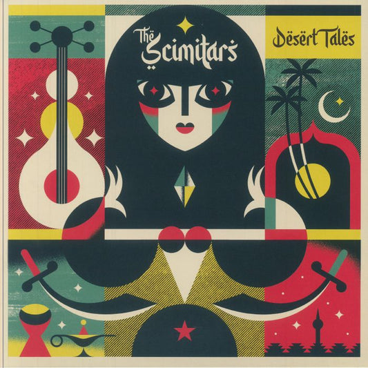 Desert Tales - Limited Edition Clear & Gold Swirl Vinyl LP vinyl record cover