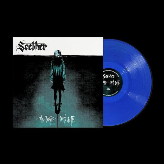 The Surface Seems So Far - Translucent Blue Vinyl LP vinyl record cover