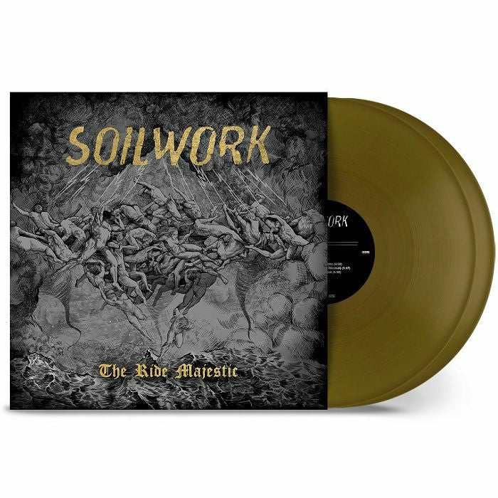 The Ride Majestic - Gold Vinyl 2xLP vinyl record cover