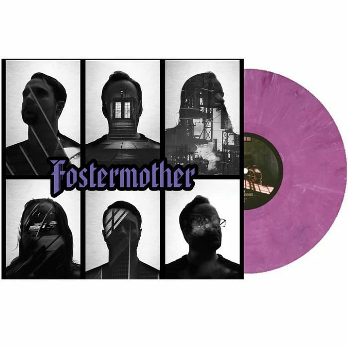 Echo Manor - Purple Marbled Vinyl LP vinyl record cover