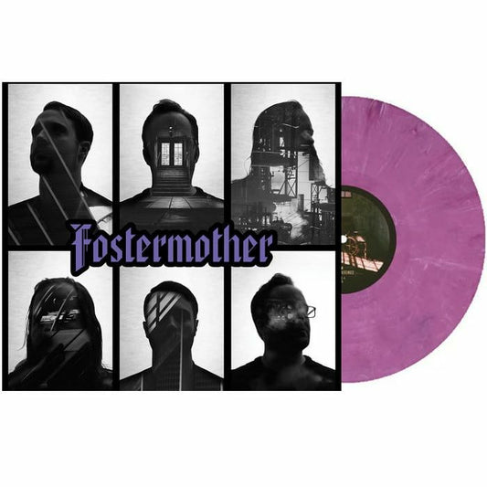 Echo Manor - Purple Marbled Vinyl LP vinyl record cover