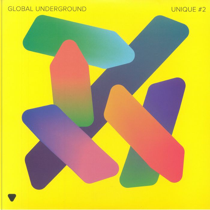 Global Underground: Unique 2 - Limited Yellow Vinyl 2xLP vinyl record cover