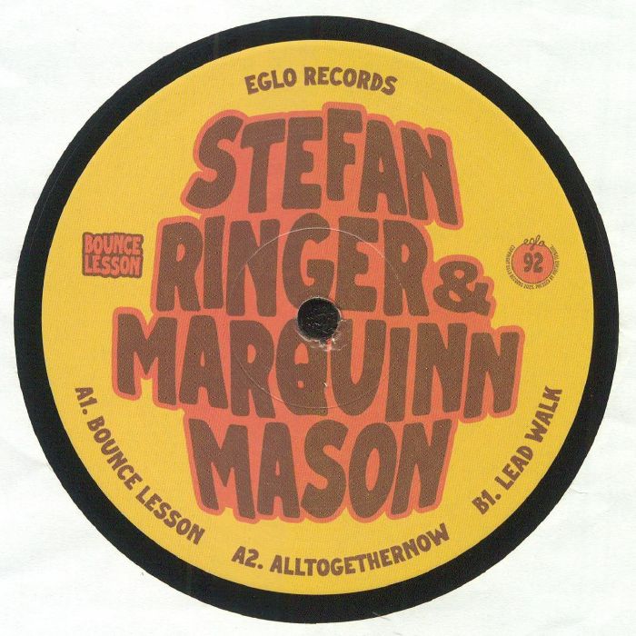 Bounce Lesson - Vinyl EP vinyl record cover