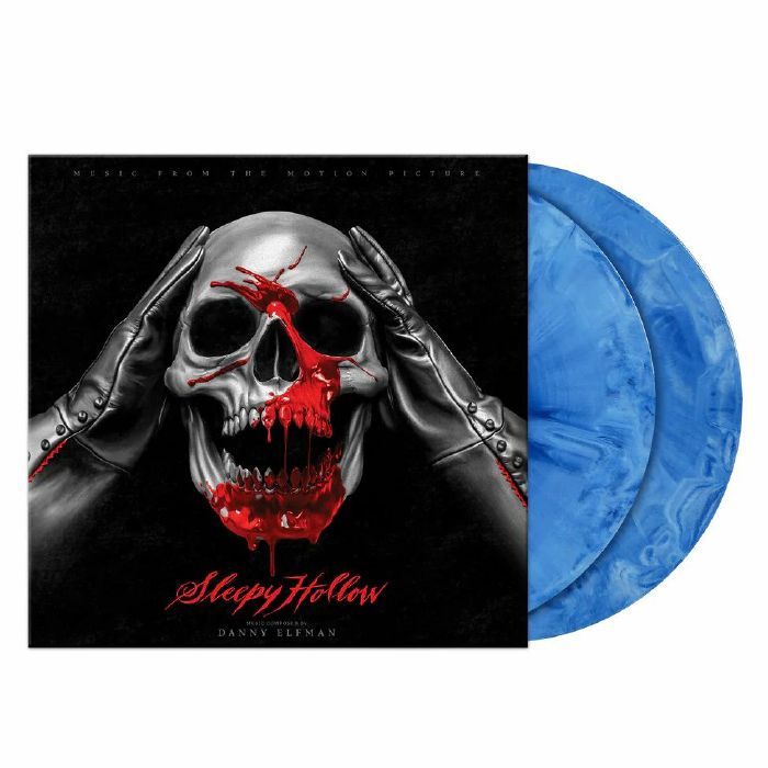Sleepy Hollow (Soundtrack) - Blue & White Marbled Vinyl 2xLP vinyl record cover