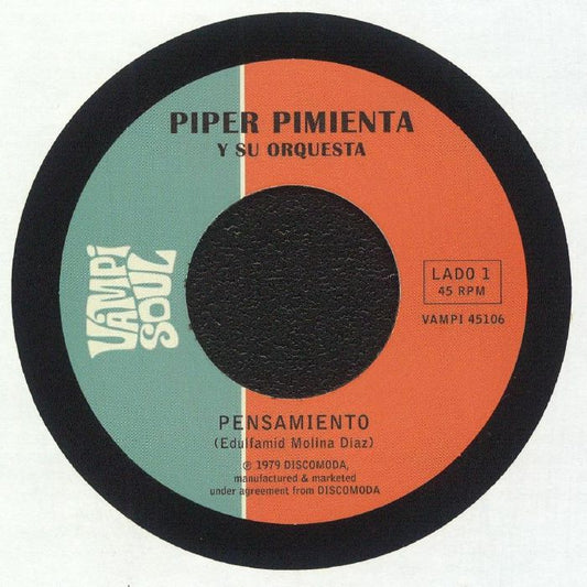 Pensamiento - Vinyl Single vinyl record cover