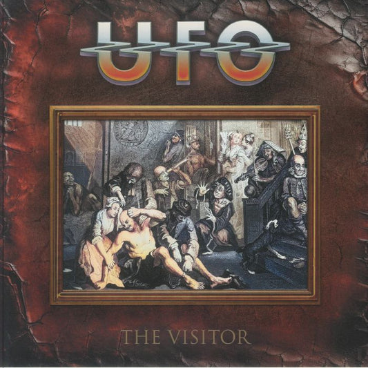 The Visitor - Limited Edition Splatter Vinyl LP vinyl record cover