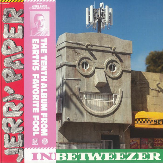 Inbetweezer - Limited Pink Marbled Vinyl LP vinyl record cover