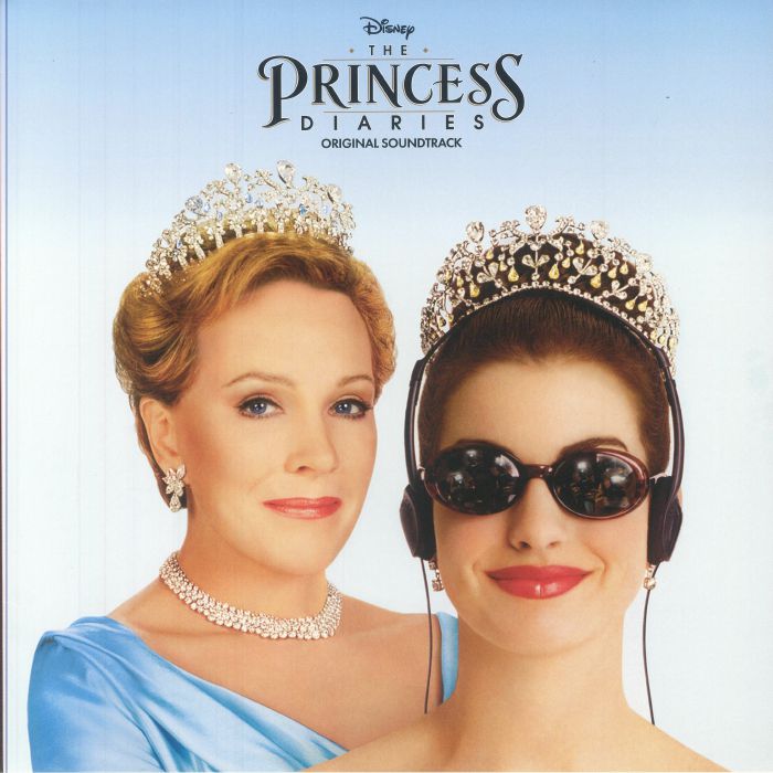 Princess Diaries (Soundtrack) - Clear & Blue Splattered 2xLP vinyl record cover