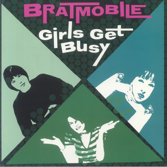 Girls Get Busy - Green Vinyl LP vinyl record cover