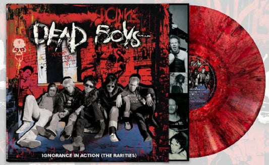 Ignorance In Action (The Rarities) - Red Marbled Vinyl LP vinyl record cover