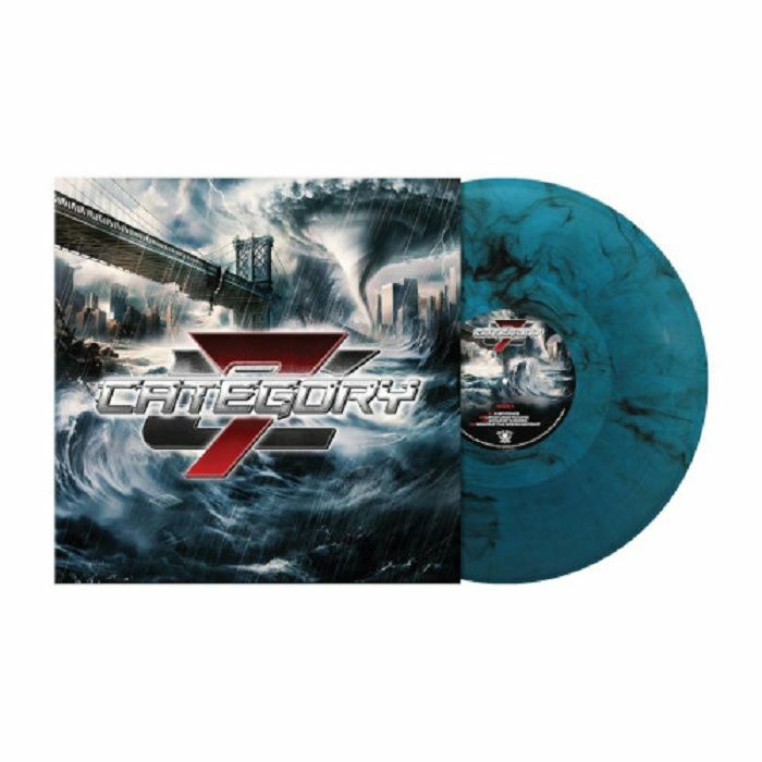 Category 7 - Turquoise and Black Marbled Vinyl LP vinyl record cover