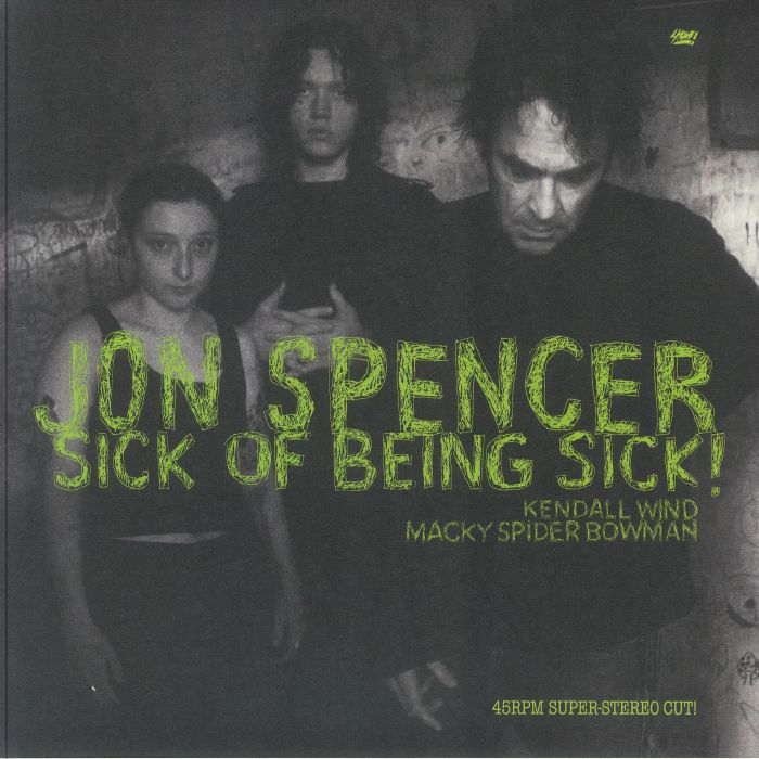 Sick Of Being Sick - Limited Edition Clear Vinyl LP vinyl record cover