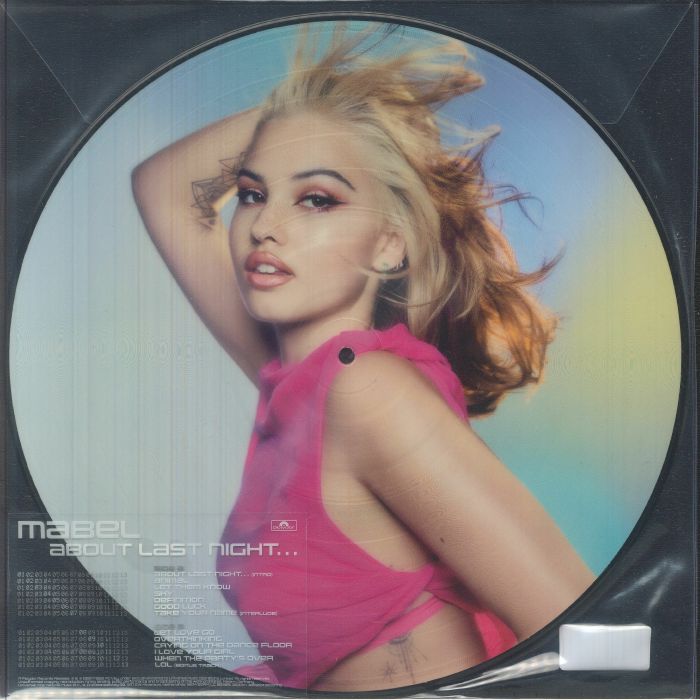 About Last Night - Limited Edition Picture Disc Vinyl LP vinyl record cover