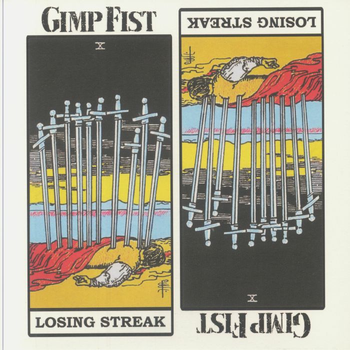 Losing Streak - Blue & Magenta Marbled Vinyl LP vinyl record cover