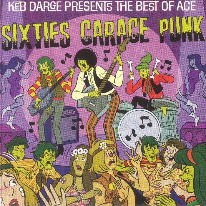 The Best Of Ace: Sixties Garage Punk - Limited Edition Purple Vinyl LP vinyl record cover