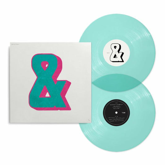 & - Translucent Blue Vinyl 2xLP vinyl record cover