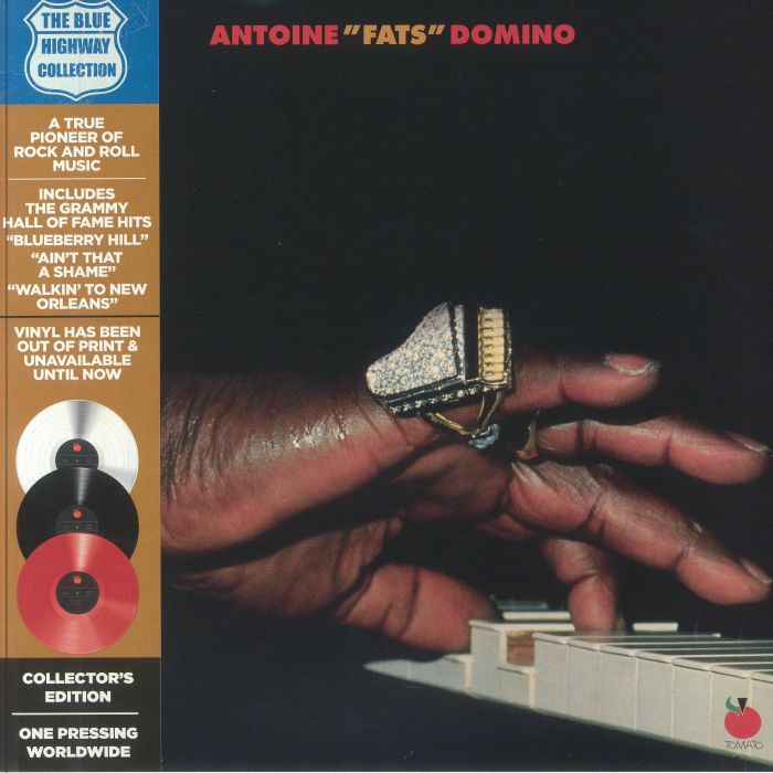 Antone Fats Domino - Red White & Black Vinyl 3xLP vinyl record cover