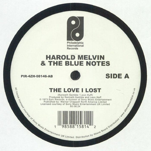 The Love I Lost - Vinyl Single vinyl record cover