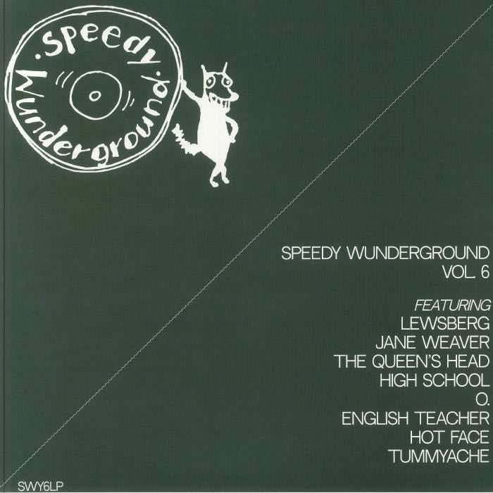 Speedy Wunderground: Vol 6 - Vinyl LP vinyl record cover